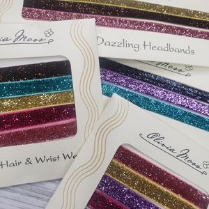 Girls headband hair ties hair accessories glitter